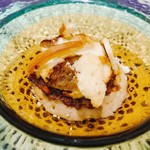 SALONE 2007 - 2018.2.  Memoria/追憶トリッパ・ウズラ豆・スカモルツァ