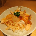 器楽亭 - 鮭ハラス バーミキュラで炊いたご飯2