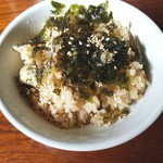 麺屋CHIKUWA - 牡蠣の炊き込みご飯