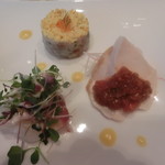 ロルキデ　ブランシュ - 前菜3種