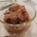 ロルキデ　ブランシュ - グラスデザートモンブラン仕立て