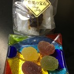 彩果の宝石 - 料理写真:輝くフルーツゼリー