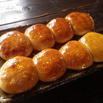 そば處 三日月庵 - 料理写真:焼きまんじゅう