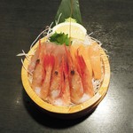 炭焼漁師小屋料理 京急蒲田のひもの屋 - 刺身3点盛