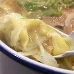 らーめん 菊次郎 - らーめん 菊次郎 「塩ラーメン＋ワンタン」