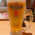 Kitaguni Sakaba Ndanda - 生ビール ザ・プレミアムモルツ 450円→280円