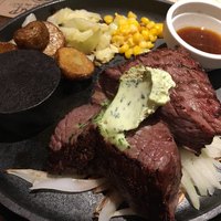 ビストロガブリ 大門店 - ランチステーキ（120g）