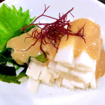 十八番 - 山うどの酢味噌和え。