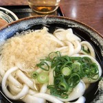 一六うどん - かけうどん 300円