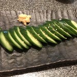 貴鶏屋 - いつかのキューリ浅漬けやね