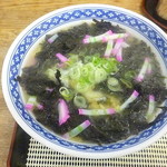 朝市食堂 - 岩のりラーメン 2018.2月