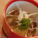 うを徳 - 賀茂茄子（なす）揚煮椀（あげにわん）