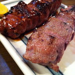 やきとん ひょっとこ - レバー炙り塩＆たれ