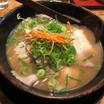 古潭 - 2018年02月05日  チャーシューらーめん 740円