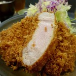 とんかつ檍 大門店 - 断面サービス♪