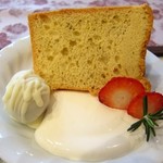 Chez Nishiguchi - シフォンケーキ