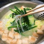 水たき 長野 - サッとくぐらせ