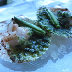 サーラ アマービレ - 姫帆立と金針菜のグラタン（11.5月）