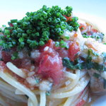 サーラ アマービレ - フレッシュトマトと穴子のスパゲッティＵＰ（11.5月）