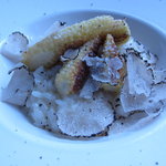 サーラ アマービレ - ヤングコーンと夏トリュフのリゾット（11.5月）