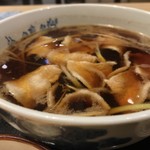 味奈登庵 - #食べログ的に撮るとこうなる。  
      肉もねぎもプリタツでウレシイ♡