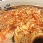 味奈登庵 - ええい面倒だ、唐辛子もう一度ブチまけろ！  #BCMKR!  
      これが俺の麺スタ蝿！