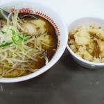 スガキヤ - コク旨ラーメンと五目ごはんセット