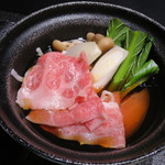 Torigoe No Yado Sanrakuen - 鍋物：牛すき焼き風鍋