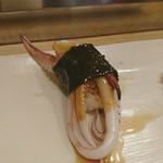 大天寿司 - ゲソ炙り(握り)