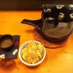 ときわ - 日本酒 燗 ・お通し