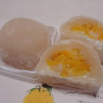 平安堂梅坪 -  はっさく大福（200円）
