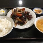 蘭氏食苑 - 黒酢酢豚（780円）