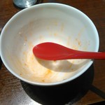 らーめん 鶏喰 - 完食