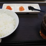 ハクハクカフェ - ちょこっと白ごはん♪