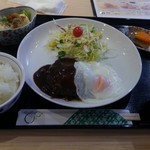 味はらプチ食堂 - ハンバーグランチ