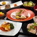 季楽処　暖家 - ２０１８年春各種宴会におススメの3,500円料理コースの一例。