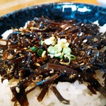 尋  - 支那そば昆布小丼セット@\800