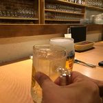 モメンティ・フェリチ - H.29.10.28.昼 角ハイボール vs 生ビール de 乾杯♪