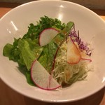 モメンティ・フェリチ - H.29.10.28.昼 ランチコース 3,000円税込のサラダ