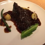 モメンティ・フェリチ - H.29.10.28.昼 ランチコース 3,000円税込のメイン(ピンボケ)