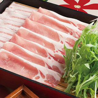 The ultimate Wada family style pork shabu-shabu