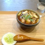 手打ち蕎麦 かな井 - かき南蛮1450円全景