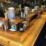 麺屋 翔 - 11:23、まだカウンター席が空いていたのでパチリ。