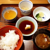 天ぷら 逢坂 - 食事セット
