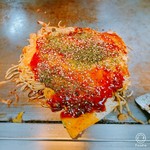 Okonomiyaki Yuuyuu - ★★豚玉そば 700円 薄くてボリューム不足。