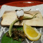 草喰 なかひがし - 杉板焼き