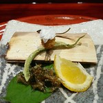 草喰 なかひがし - 杉板焼き