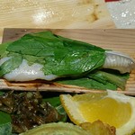 草喰 なかひがし - 杉板焼き