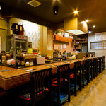 あじ菜 - お一人様も大歓迎◎カウンター席でゆっくりできます