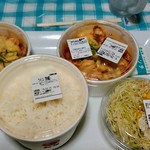 松屋 - チーズタッカルビ定食ポテトサラダセットW定食、特盛1160円